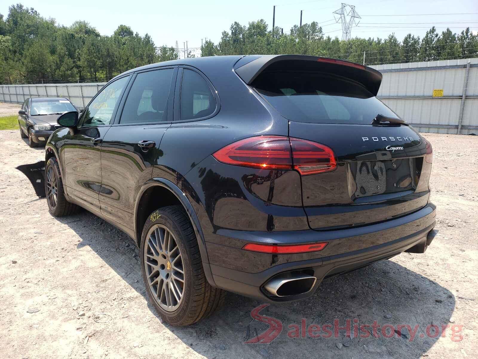 WP1AA2A26HKA91089 2017 PORSCHE CAYENNE