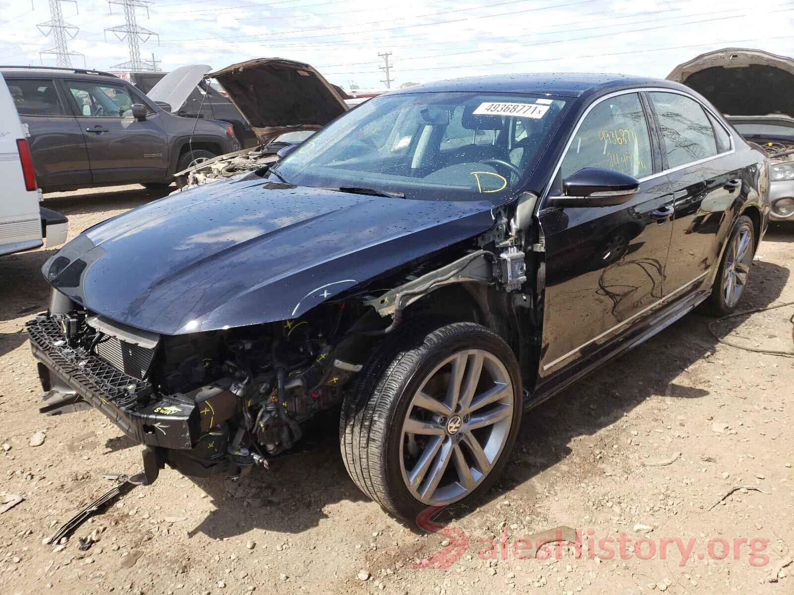 1VWDT7A33HC039053 2017 VOLKSWAGEN PASSAT