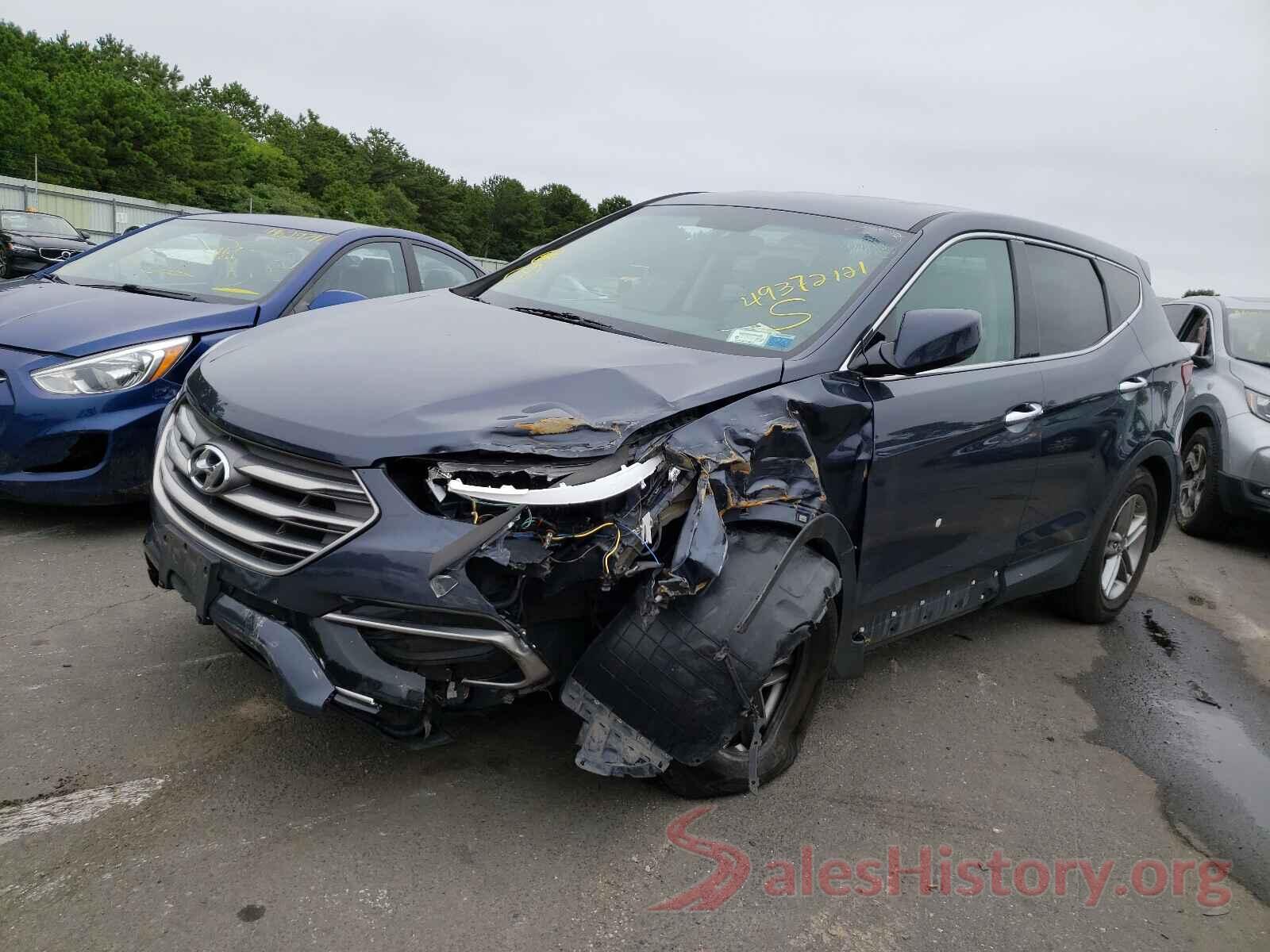 5NMZTDLB6HH041859 2017 HYUNDAI SANTA FE