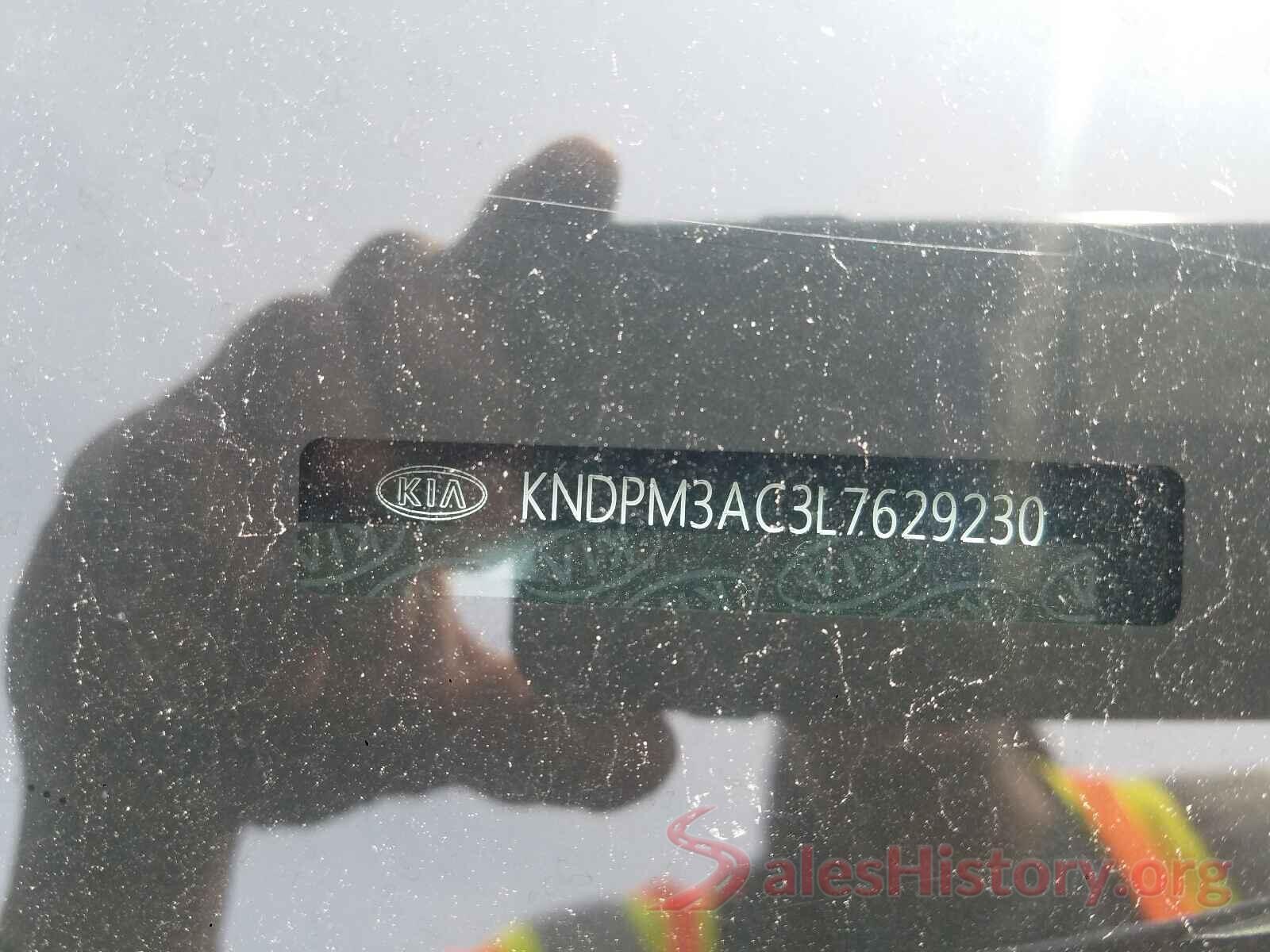 KNDPM3AC3L7629230 2020 KIA SPORTAGE