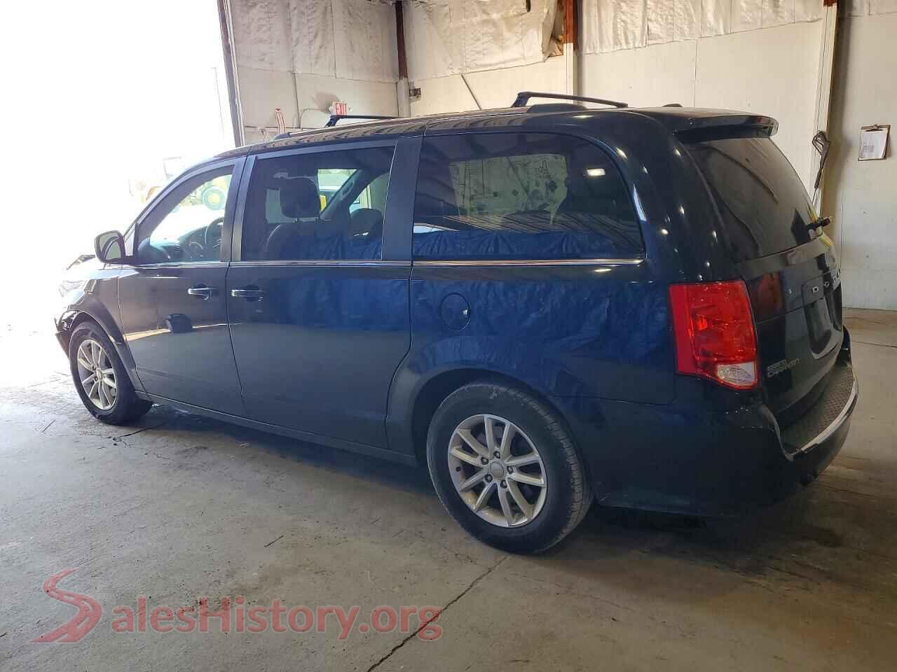2019 DODGE CARAVAN VIN 2C4RDGCG9KR693477, front view