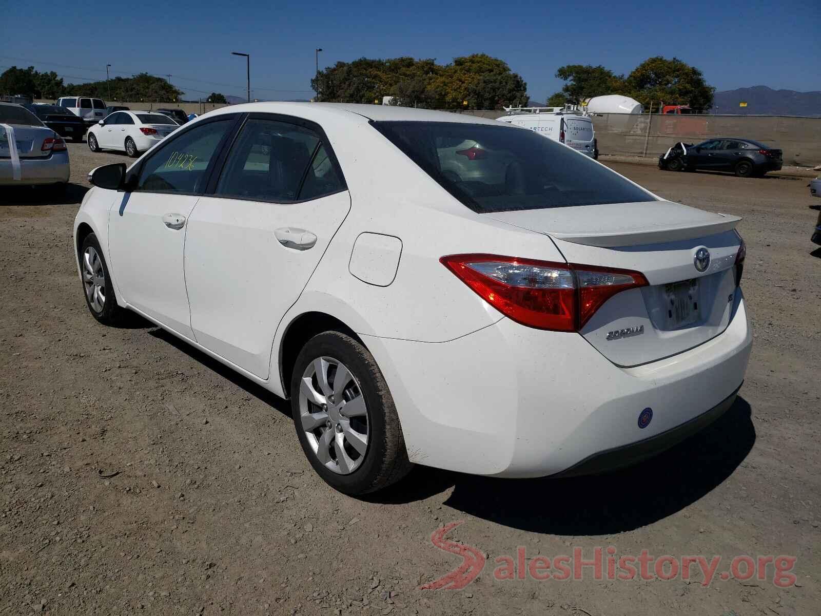 5YFBURHE2GP442876 2016 TOYOTA COROLLA