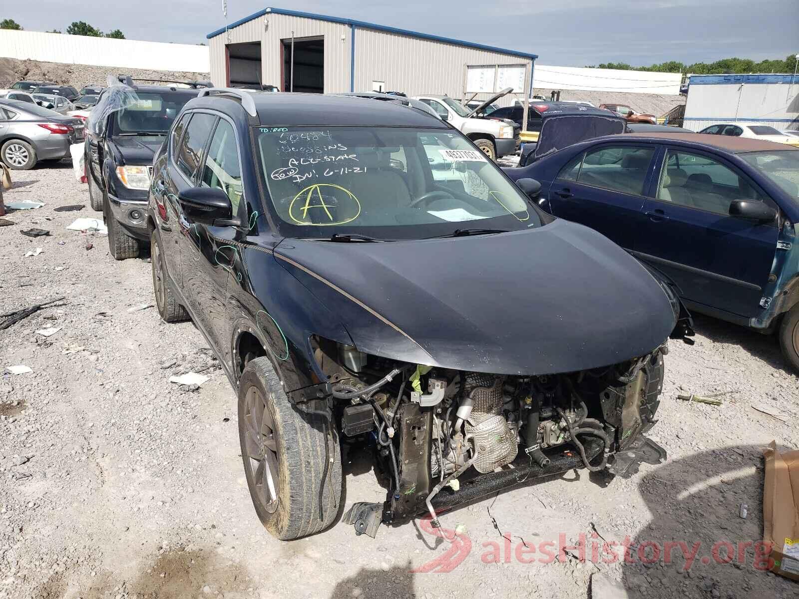 5N1AT2MV0GC764528 2016 NISSAN ROGUE