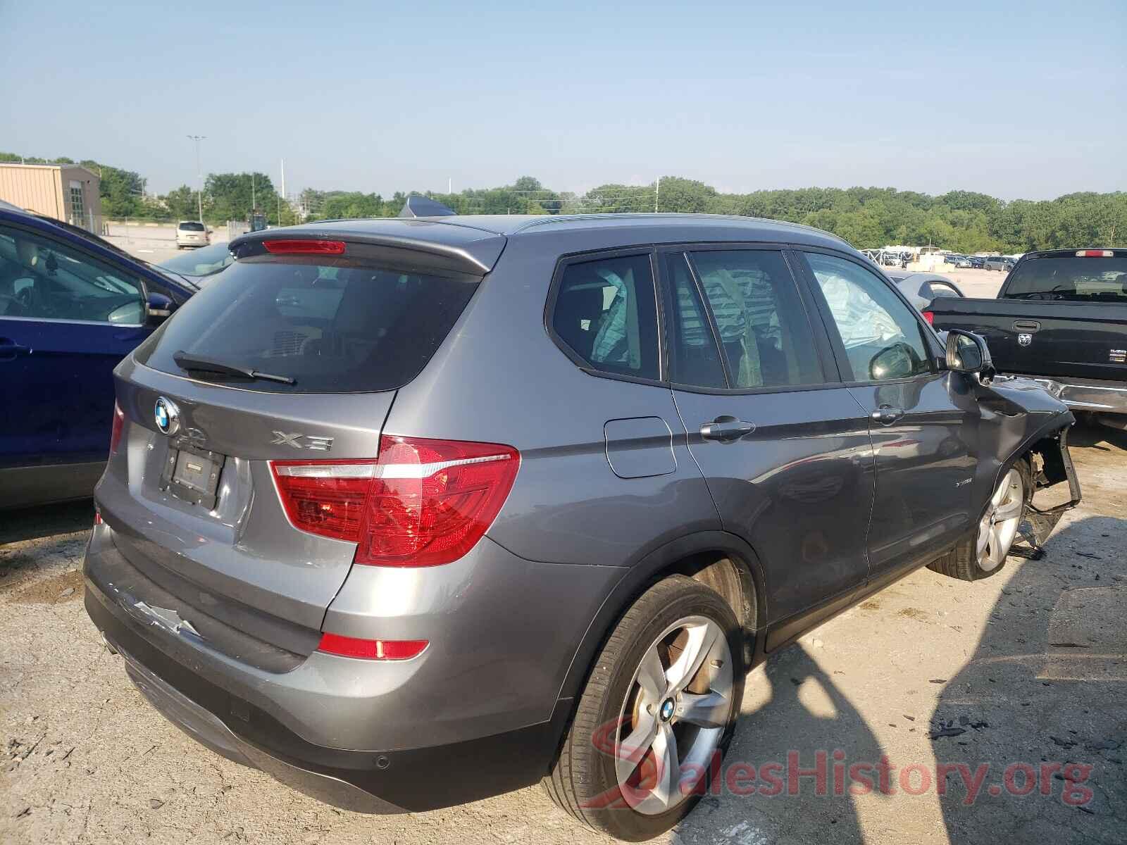 5UXWX9C55H0T07207 2017 BMW X3