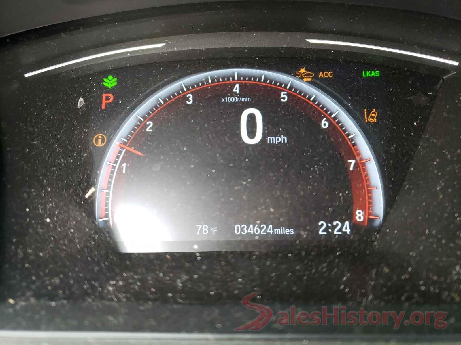 19XFC2F85KE051322 2019 HONDA CIVIC