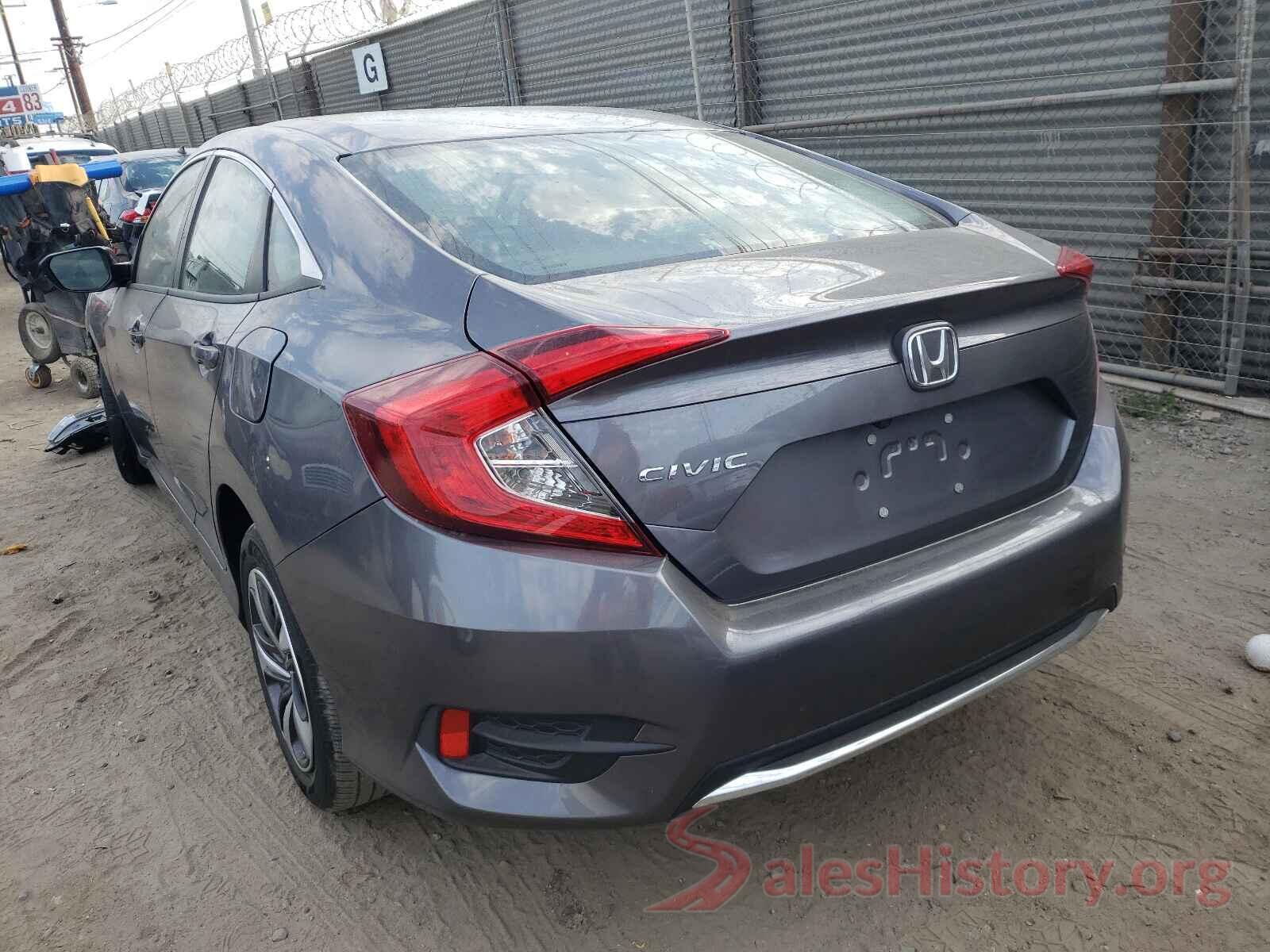 19XFC2F61KE012855 2019 HONDA CIVIC