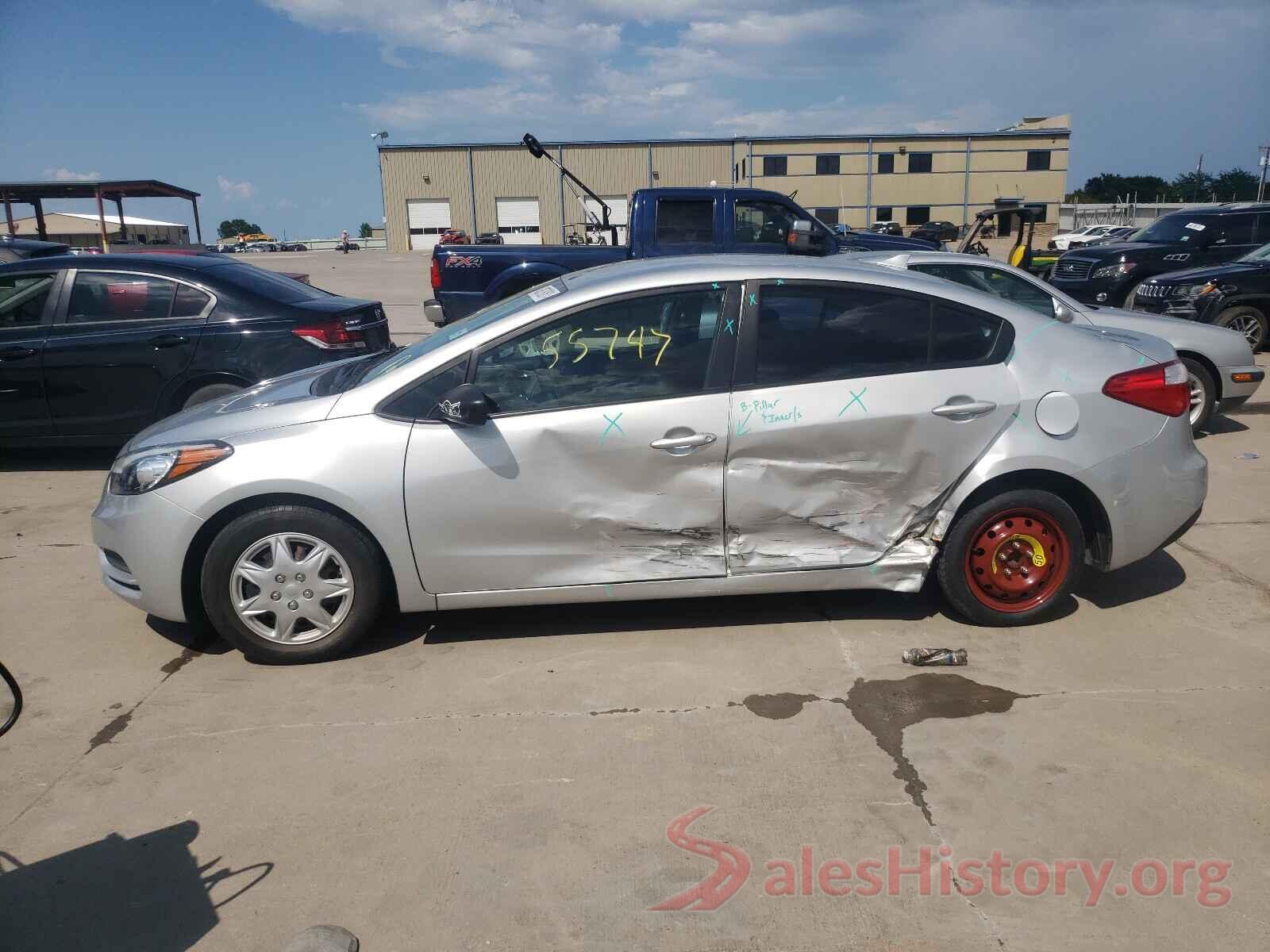 KNAFK4A64G5464711 2016 KIA FORTE