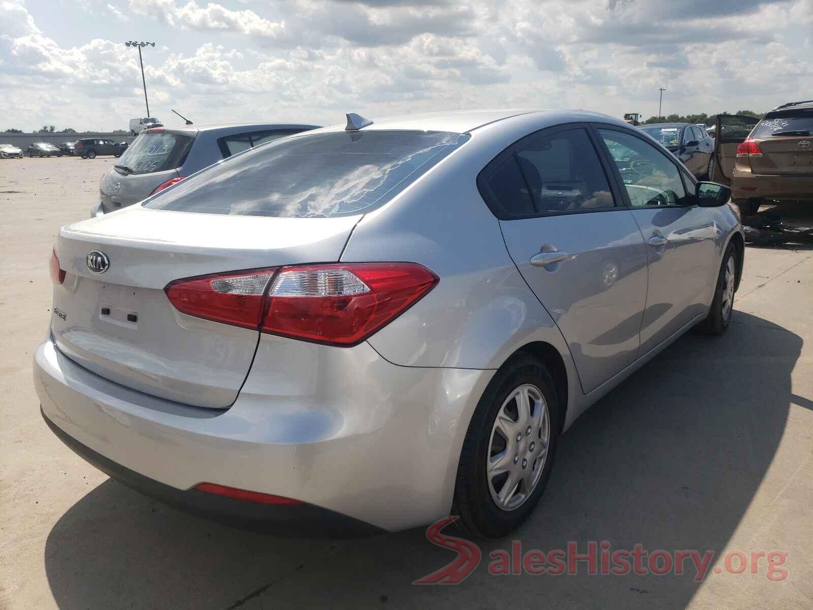 KNAFK4A64G5464711 2016 KIA FORTE