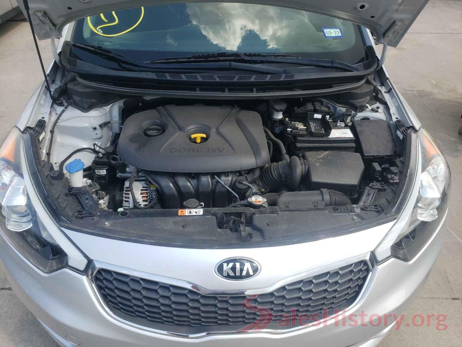 KNAFK4A64G5464711 2016 KIA FORTE