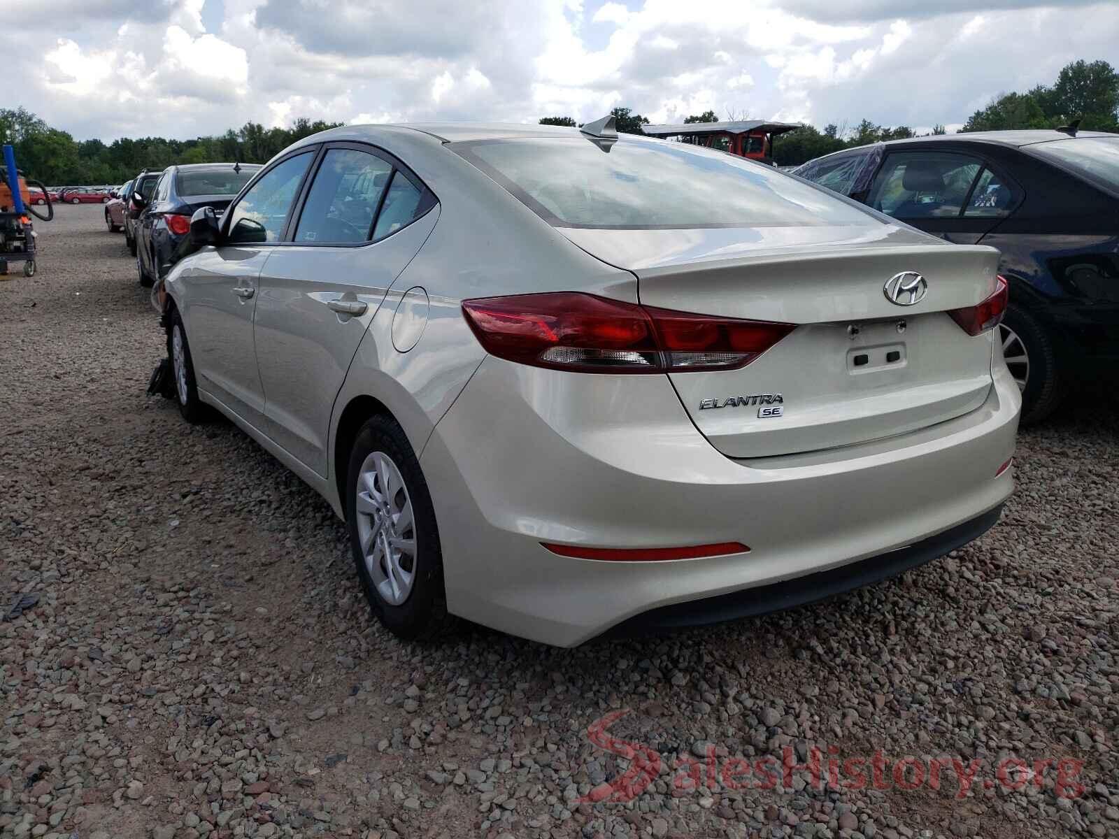 5NPD74LF4HH064139 2017 HYUNDAI ELANTRA