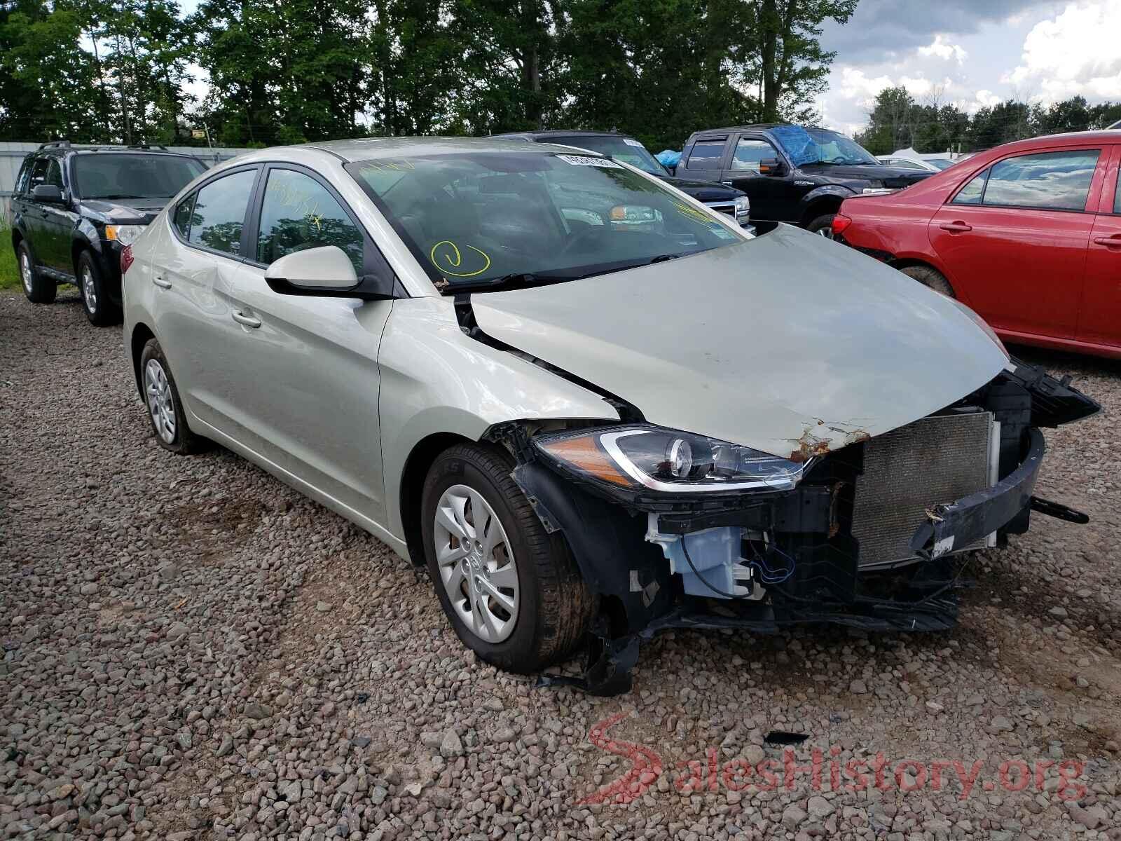 5NPD74LF4HH064139 2017 HYUNDAI ELANTRA