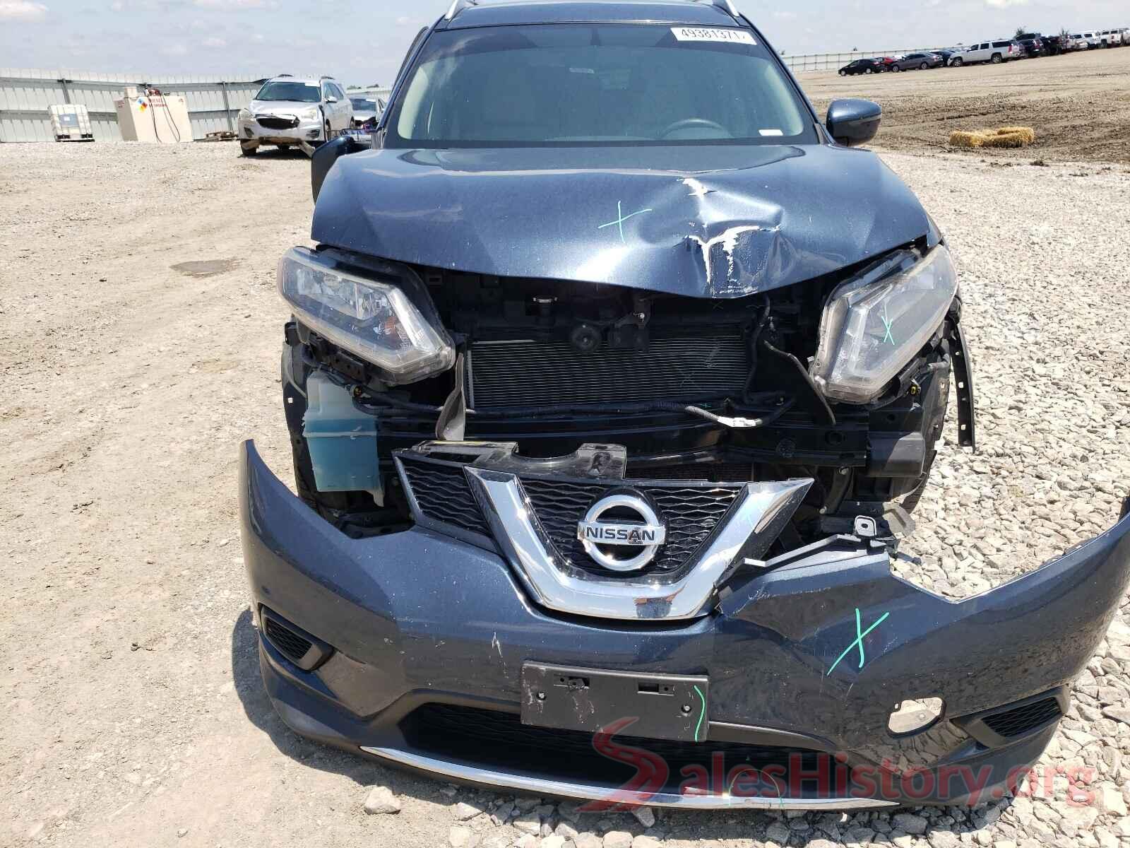 KNMAT2MV5GP640350 2016 NISSAN ROGUE