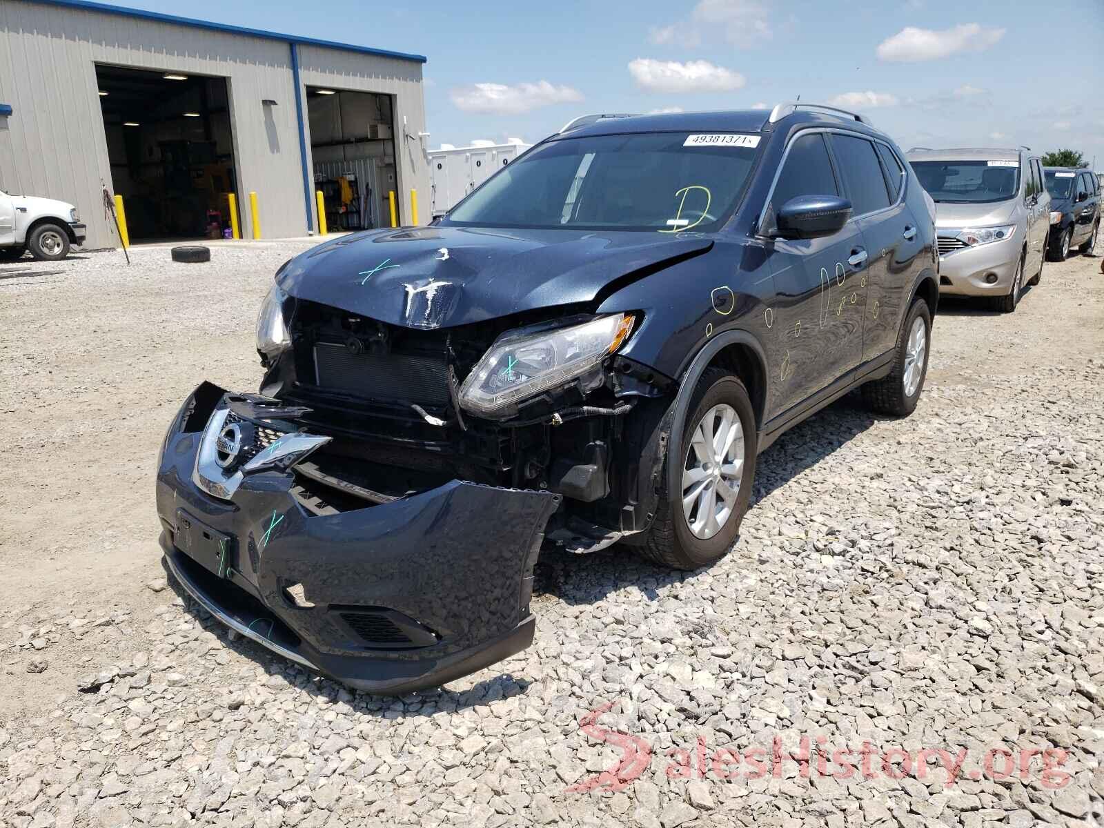 KNMAT2MV5GP640350 2016 NISSAN ROGUE