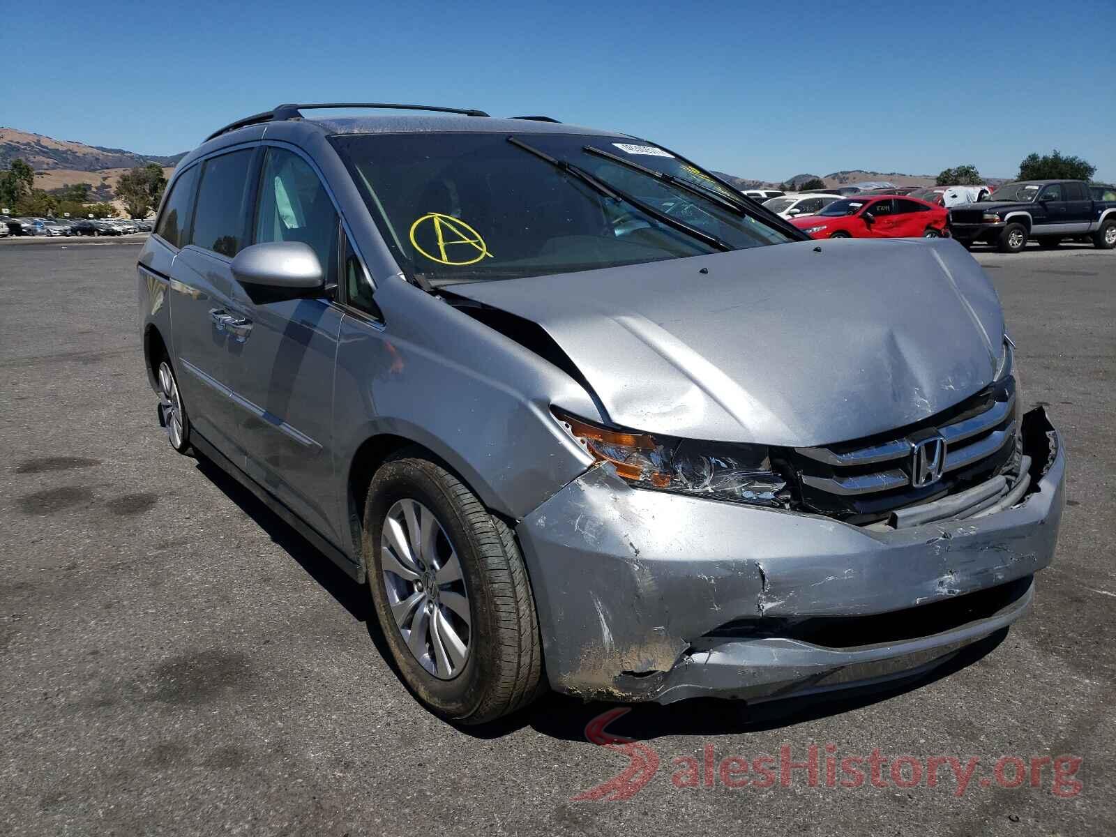 5FNRL5H42GB071456 2016 HONDA ODYSSEY