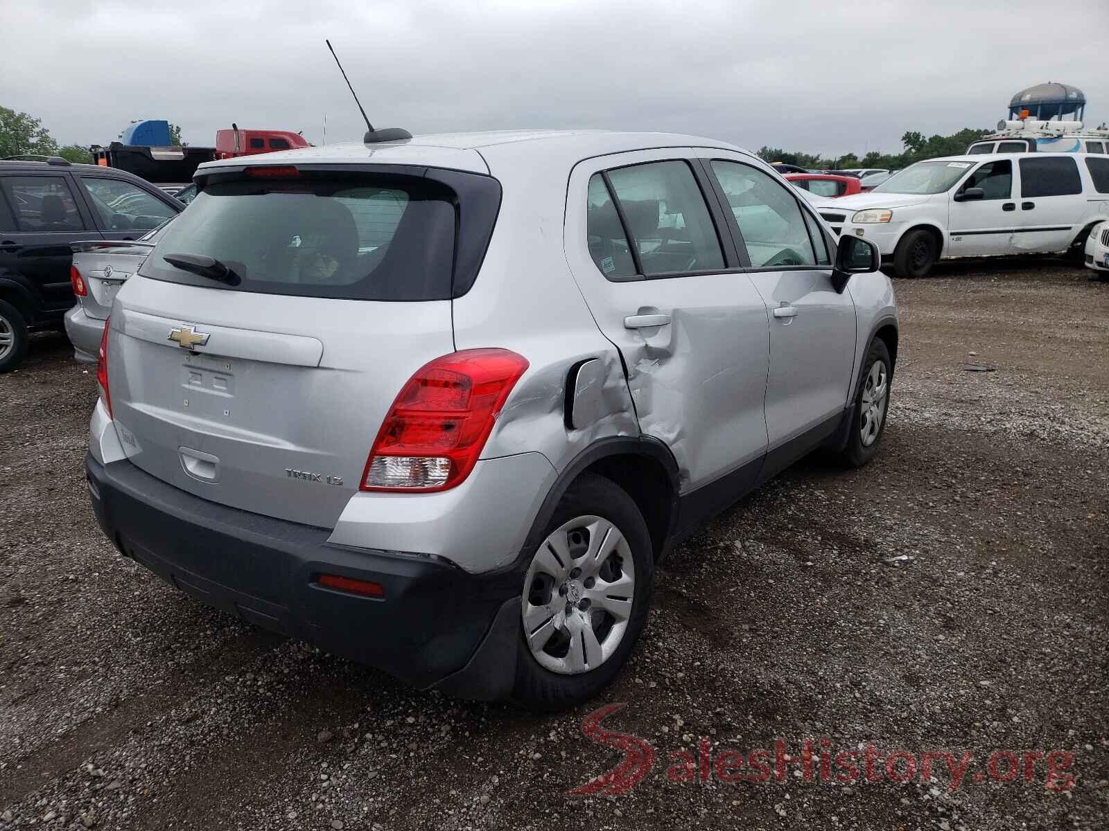 KL7CJKSB5GB622240 2016 CHEVROLET TRAX