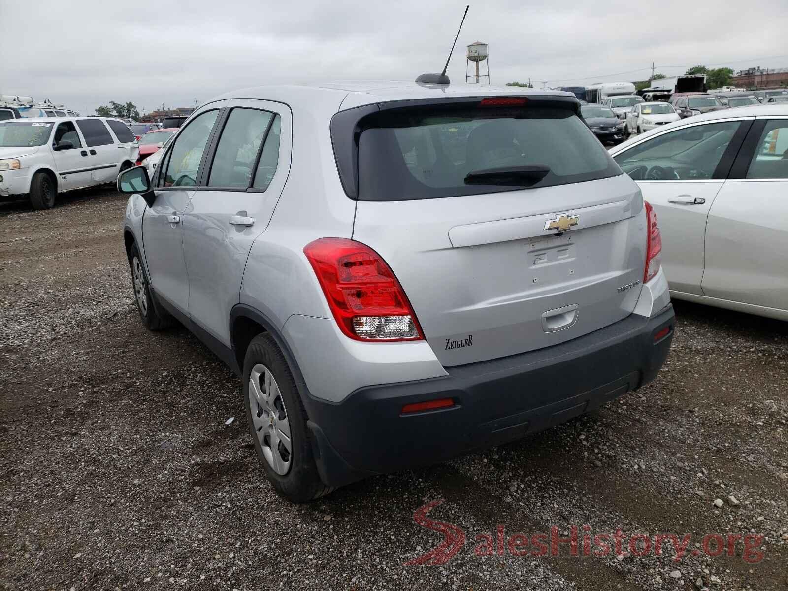 KL7CJKSB5GB622240 2016 CHEVROLET TRAX