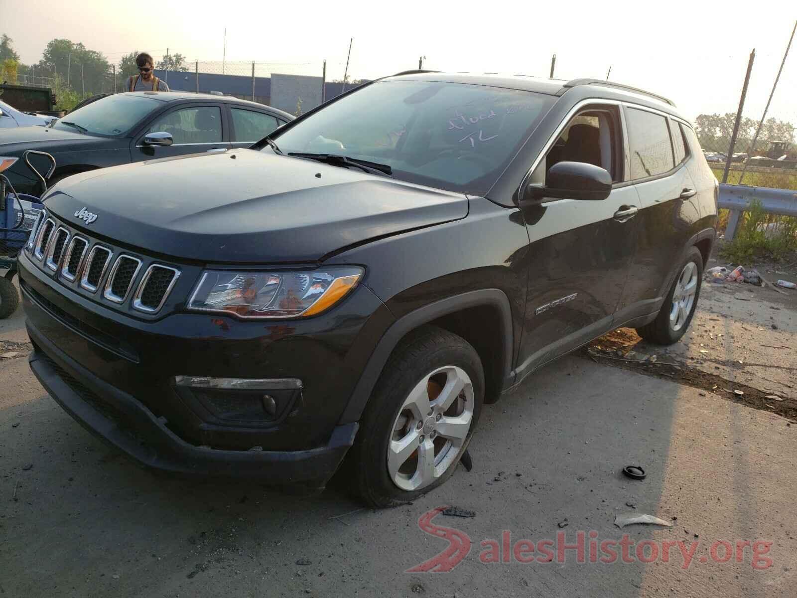 3C4NJCBB3JT338743 2018 JEEP COMPASS