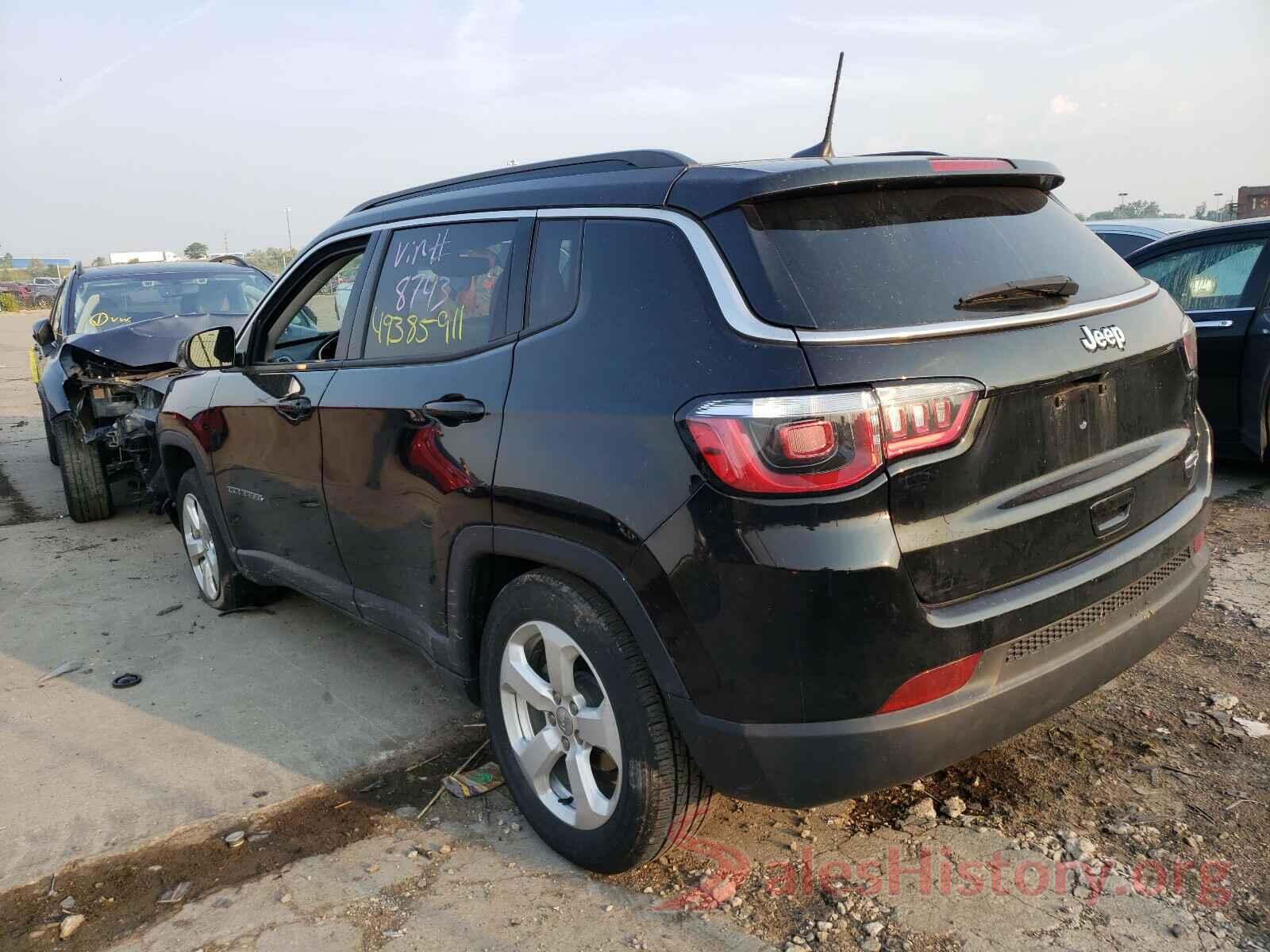 3C4NJCBB3JT338743 2018 JEEP COMPASS