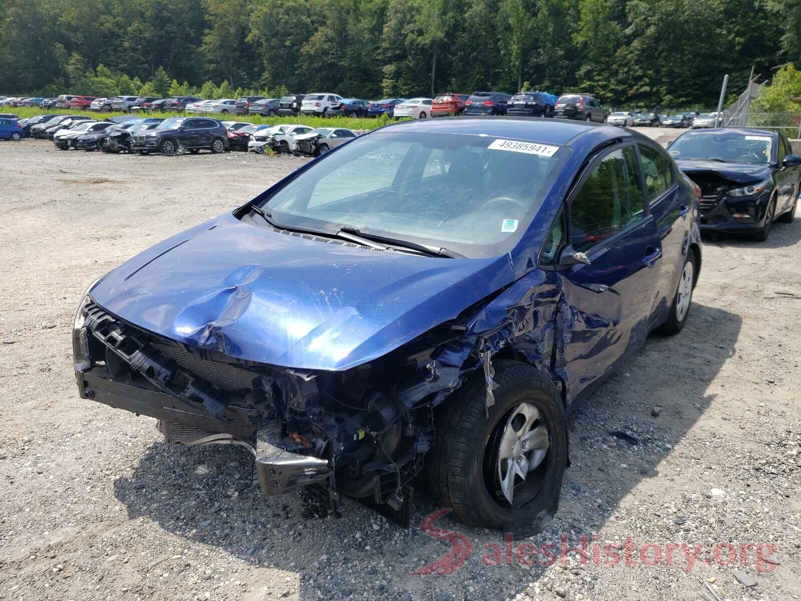 3KPFK4A71JE167256 2018 KIA FORTE