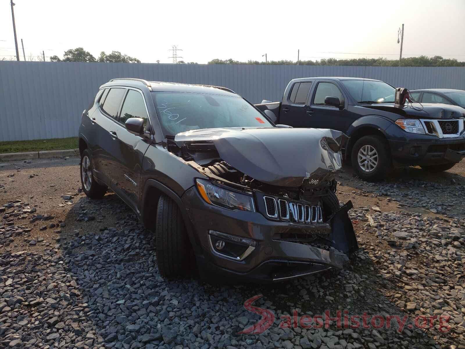 3C4NJDCB6LT127351 2020 JEEP COMPASS