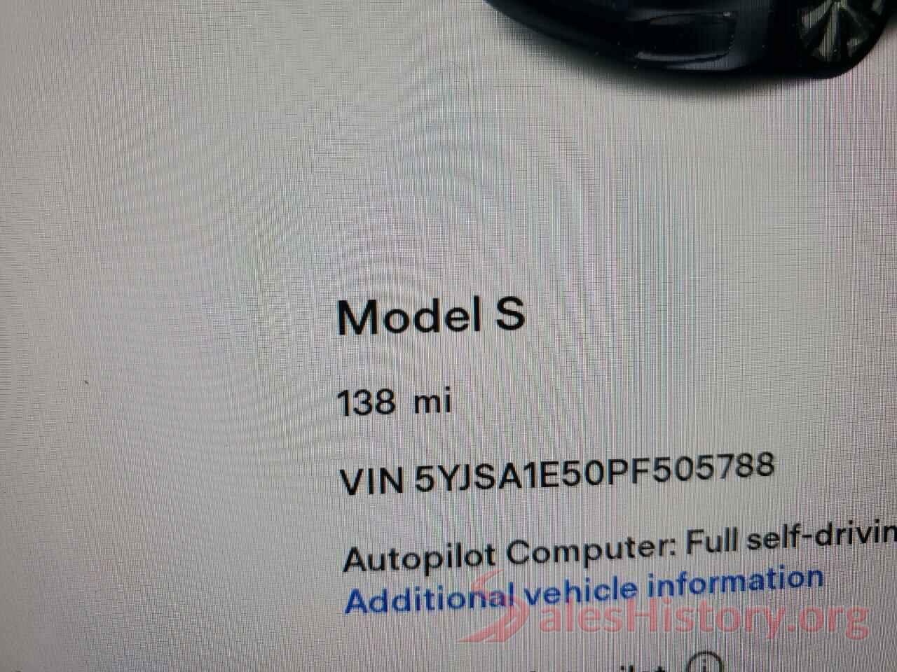 5YJSA1E50PF505788 2023 TESLA MODEL S