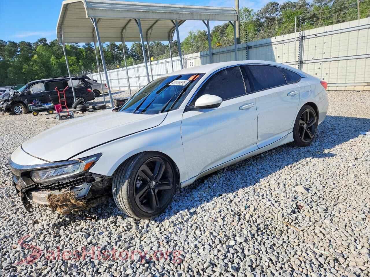 2019 HONDA ACCORD VIN 1HGCV1F35KA160699, auction photo