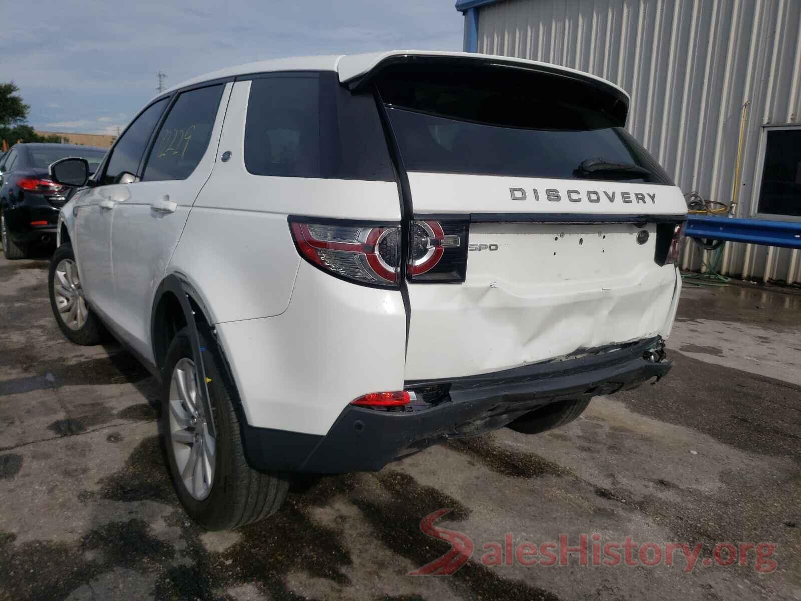 SALCR2BGXGH633182 2016 LAND ROVER DISCOVERY