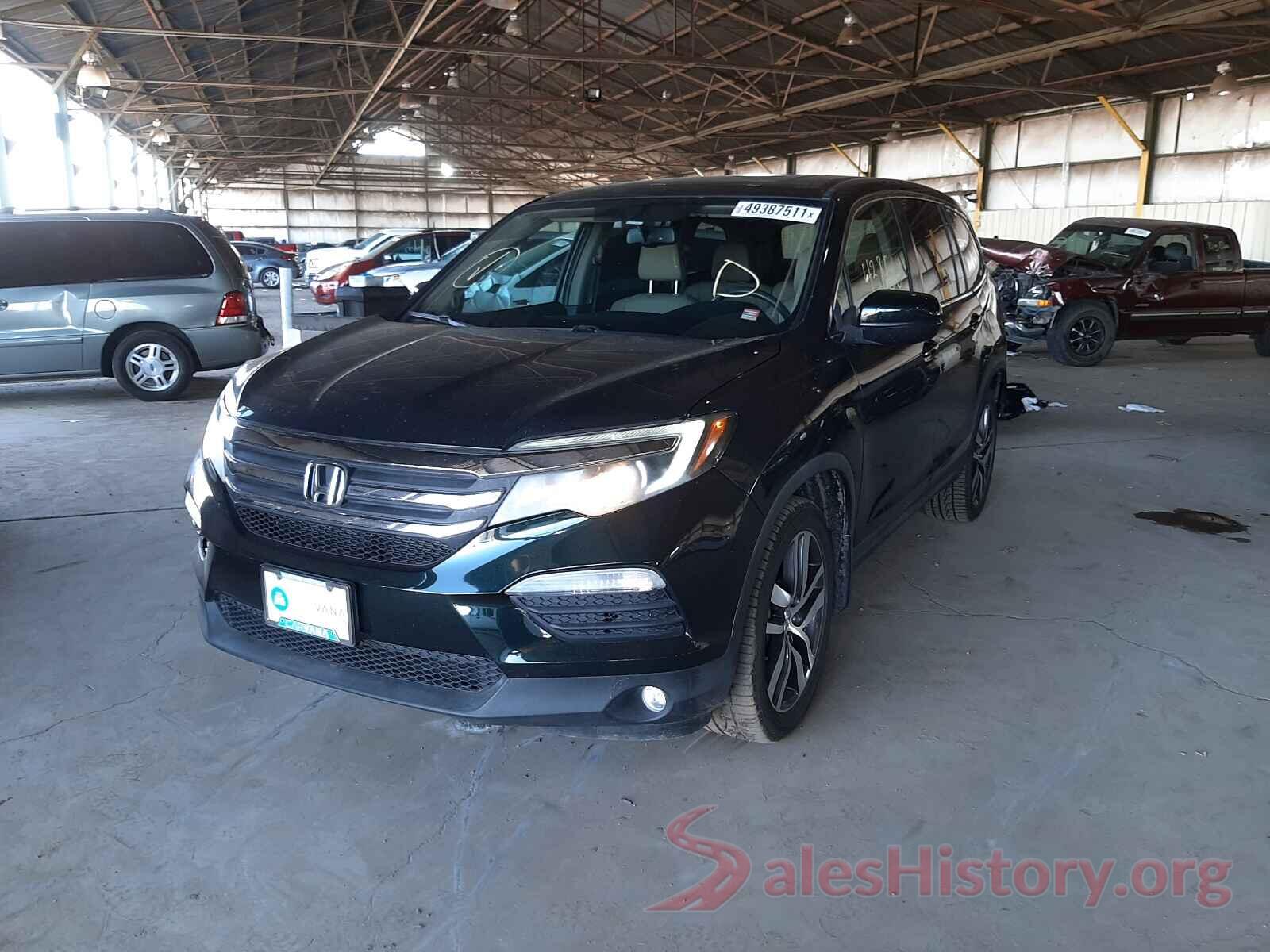 5FNYF6H84GB076542 2016 HONDA PILOT