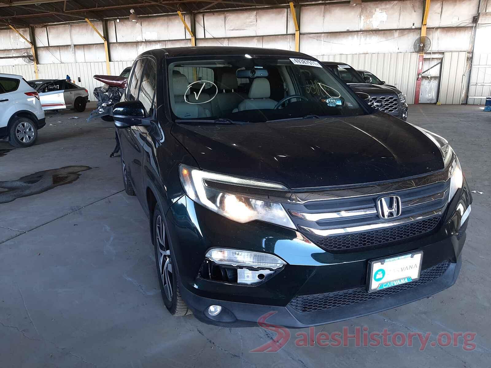 5FNYF6H84GB076542 2016 HONDA PILOT