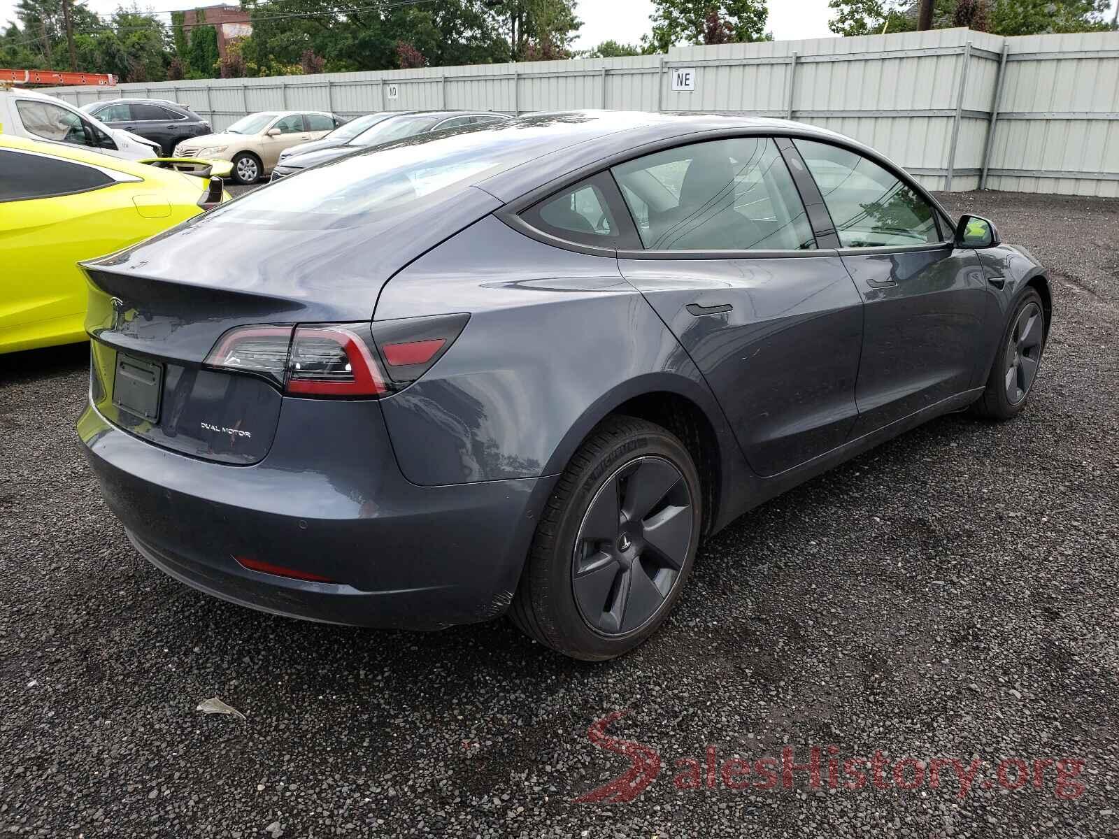 5YJ3E1EB7MF853212 2021 TESLA MODEL 3