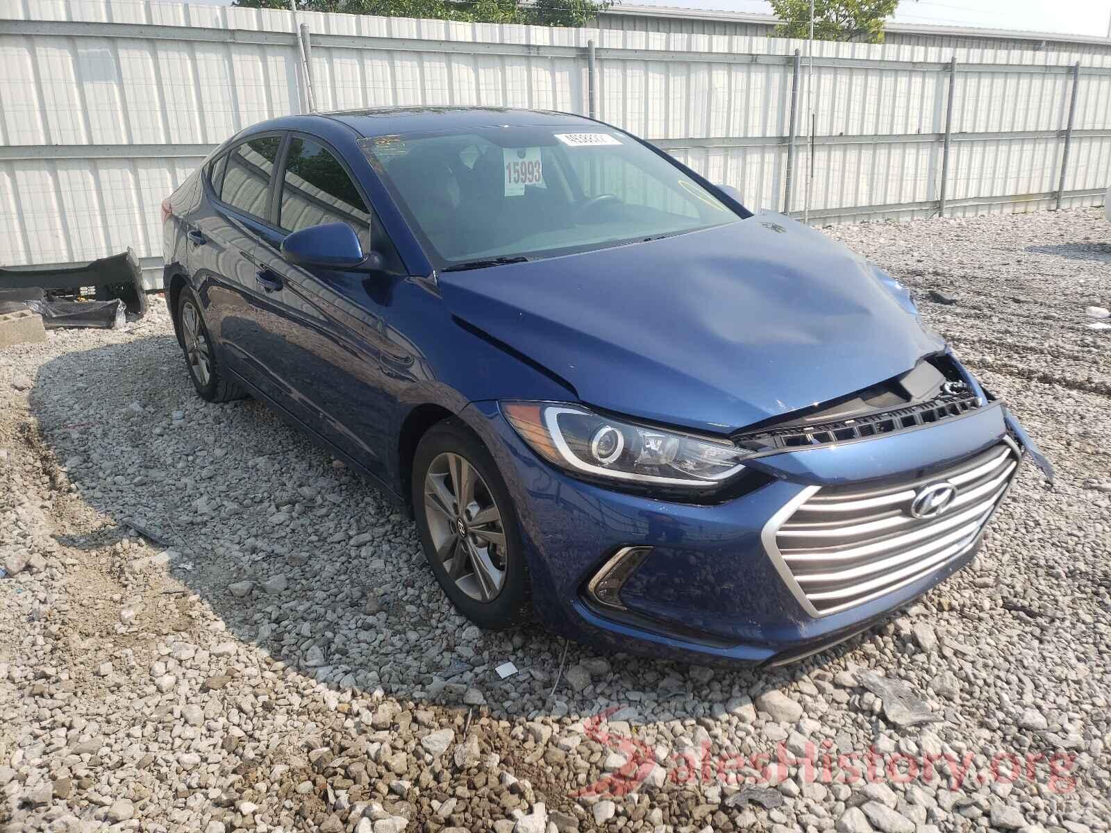 5NPD84LF3HH203173 2017 HYUNDAI ELANTRA