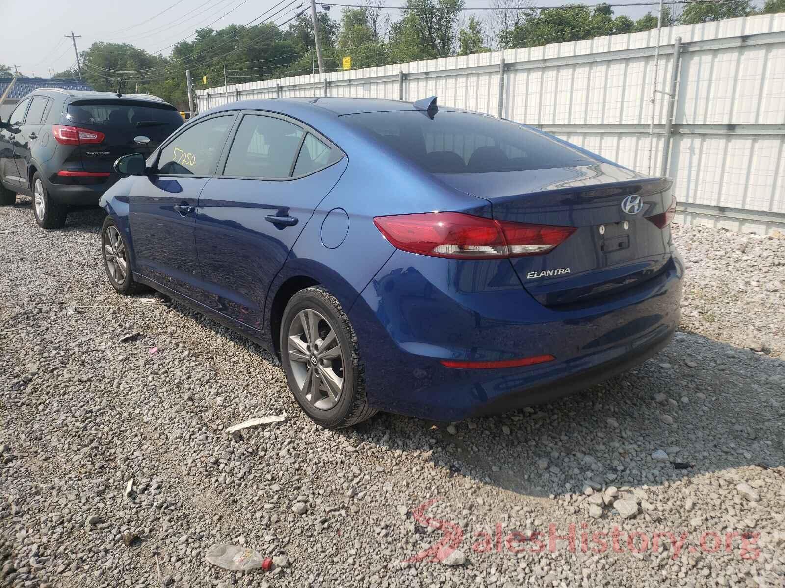 5NPD84LF3HH203173 2017 HYUNDAI ELANTRA