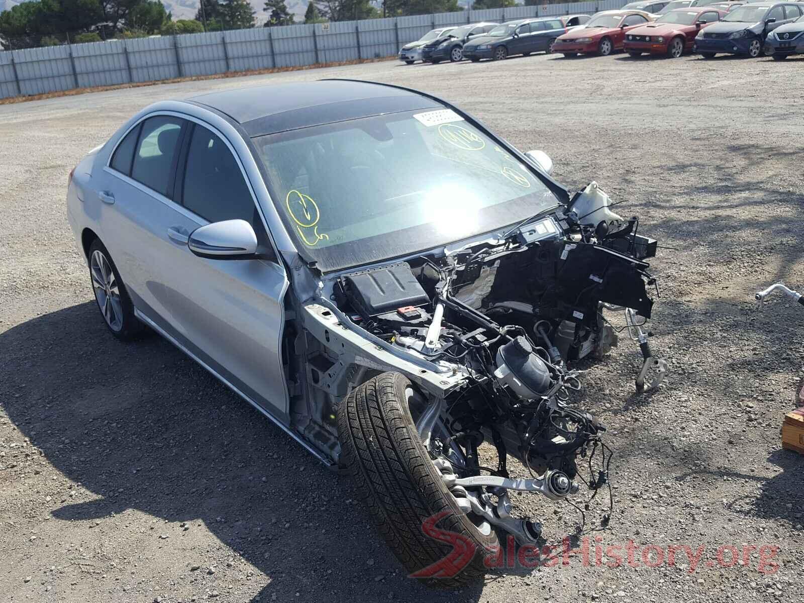 55SWF4JB6HU220271 2017 MERCEDES-BENZ C CLASS