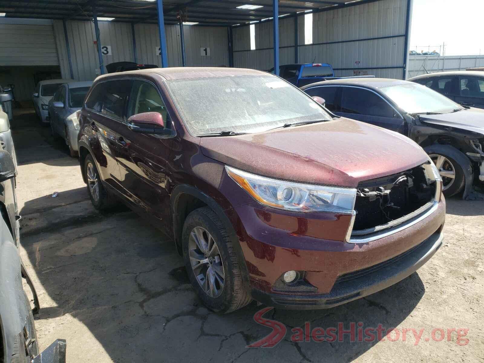 5TDBKRFH6GS286089 2016 TOYOTA HIGHLANDER