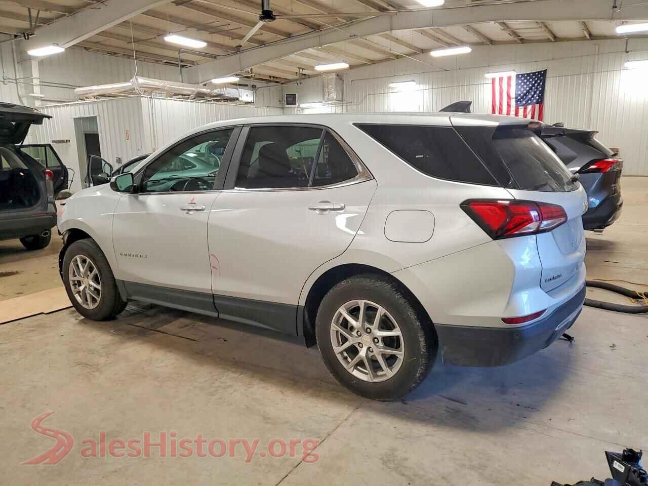 2022 CHEVROLET EQUINOX VIN 3GNAXUEV3NL252709, front view