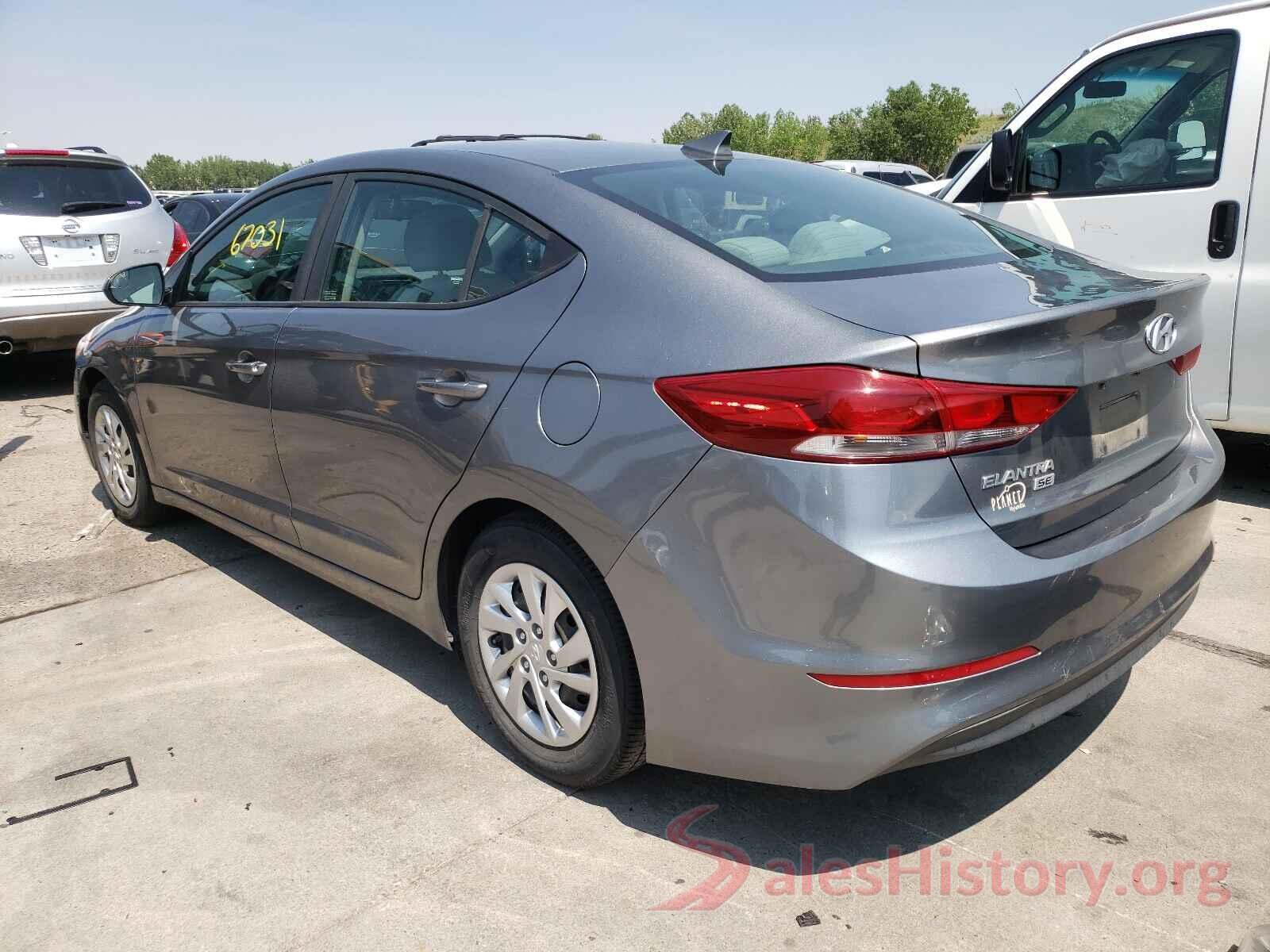 KMHD74LF4HU089737 2017 HYUNDAI ELANTRA