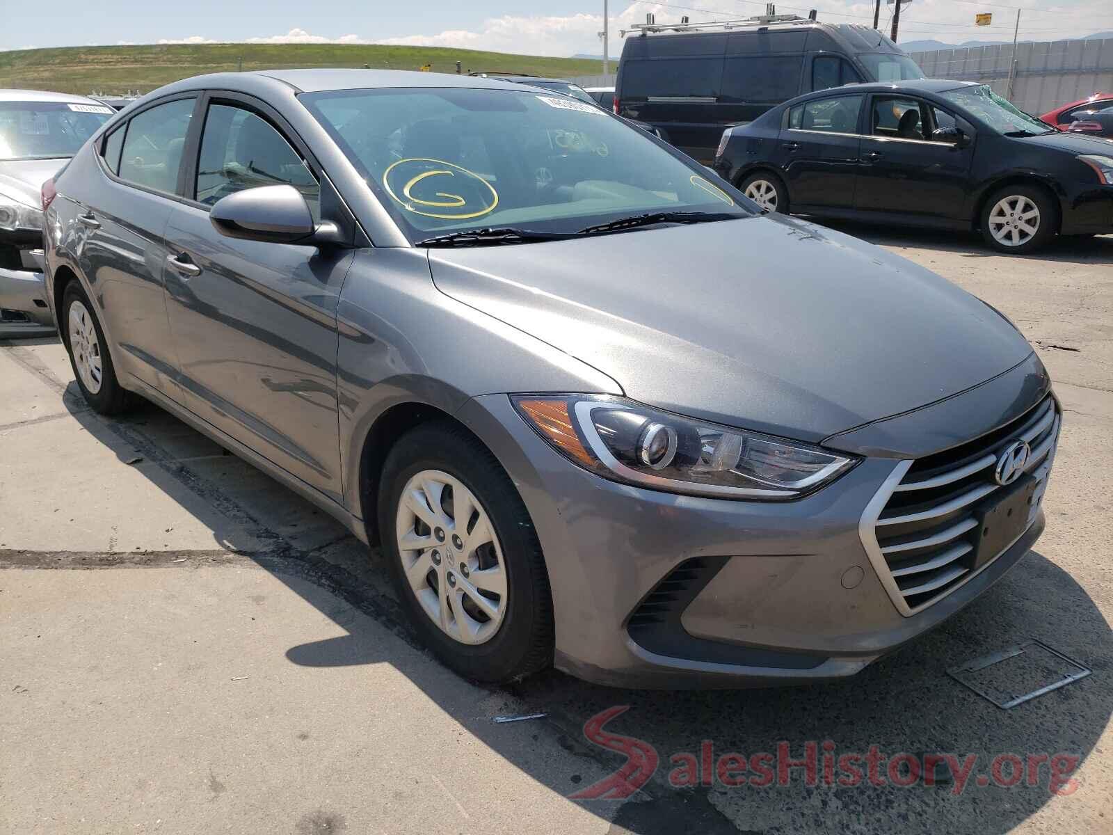 KMHD74LF4HU089737 2017 HYUNDAI ELANTRA