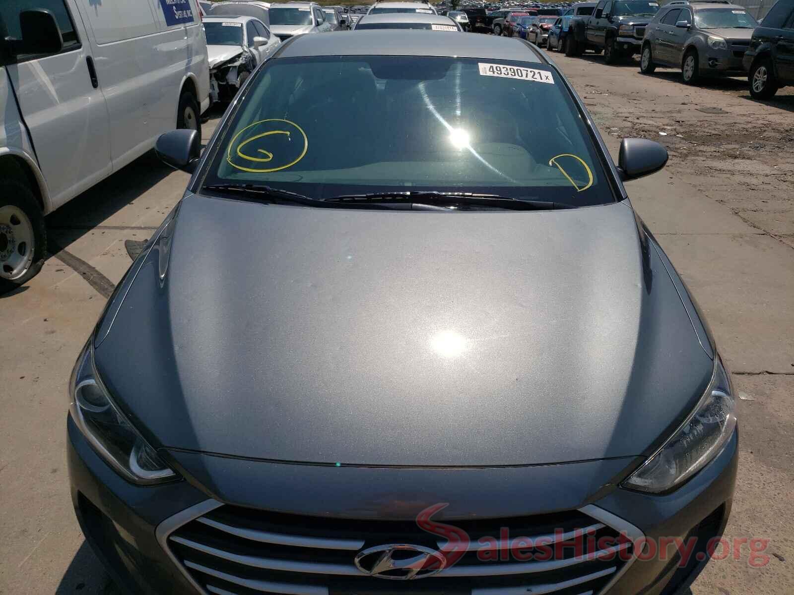 KMHD74LF4HU089737 2017 HYUNDAI ELANTRA