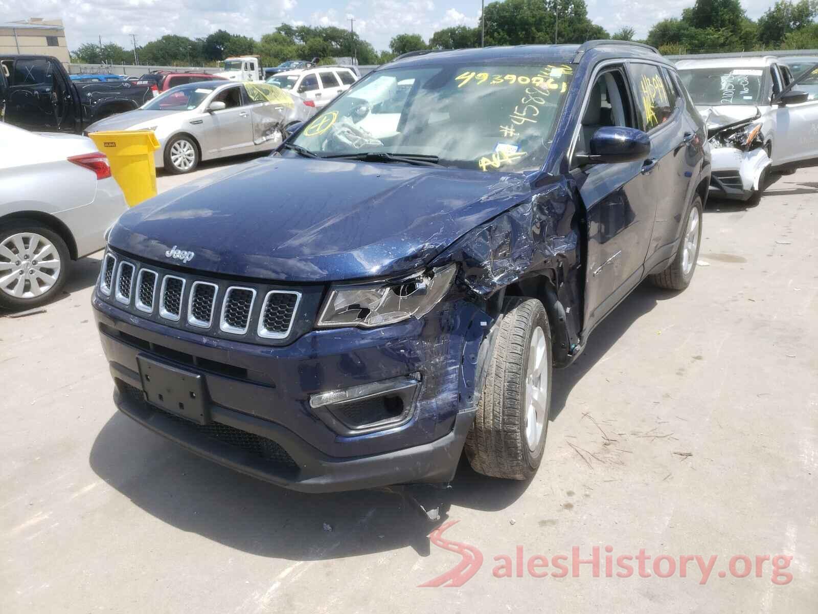 3C4NJCBB3LT235289 2020 JEEP COMPASS