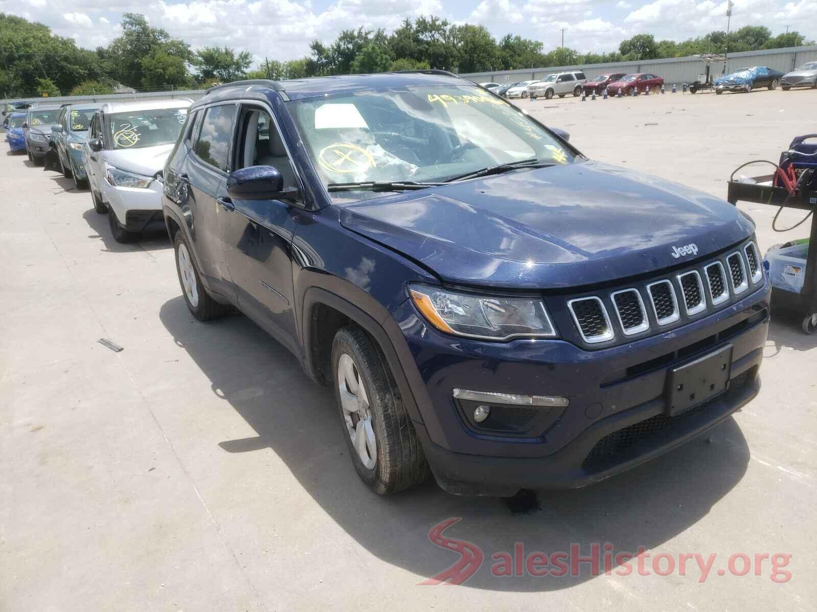 3C4NJCBB3LT235289 2020 JEEP COMPASS