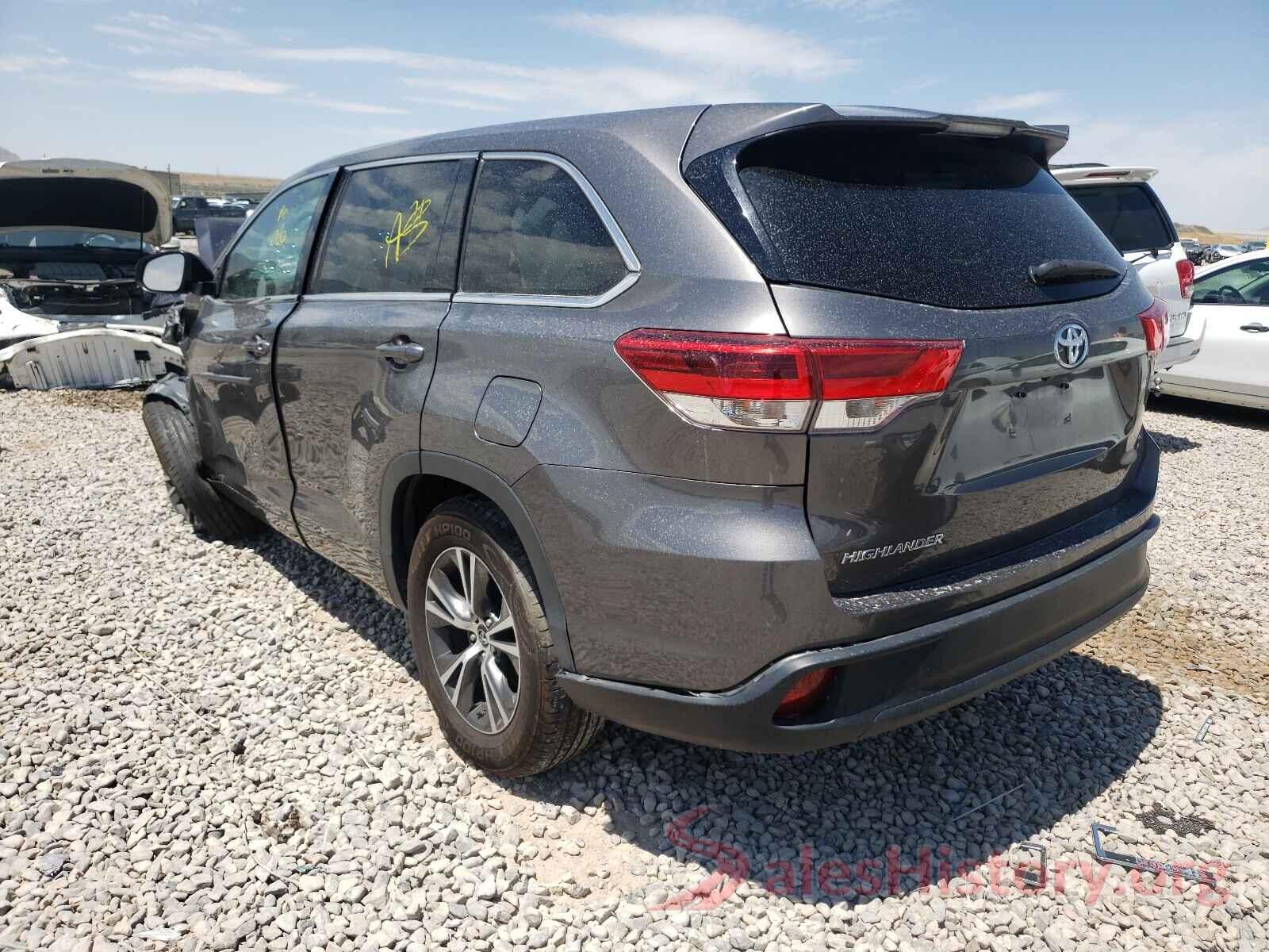 5TDZARFH1HS023625 2017 TOYOTA HIGHLANDER