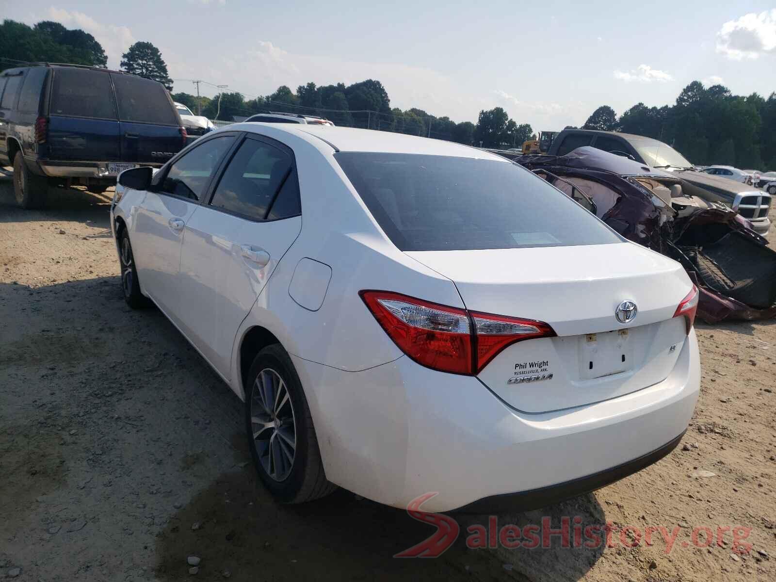 5YFBURHEXGP484258 2016 TOYOTA COROLLA