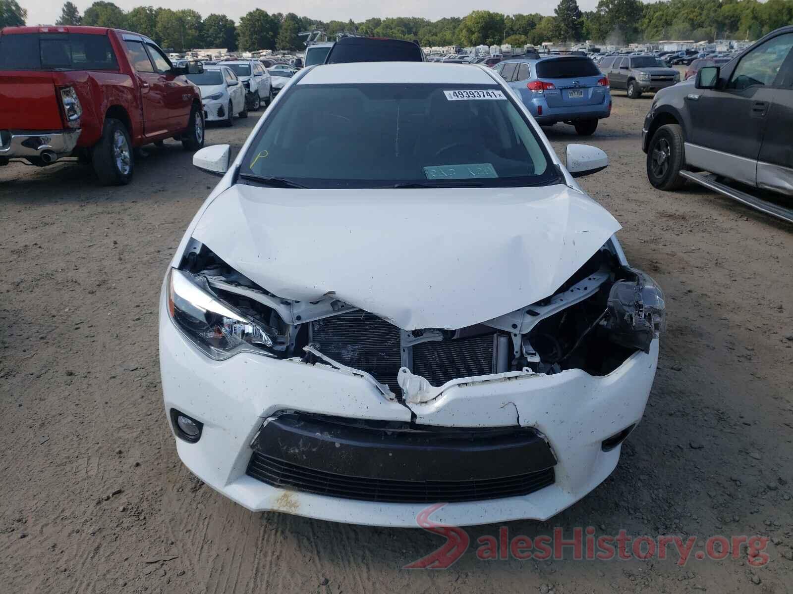 5YFBURHEXGP484258 2016 TOYOTA COROLLA