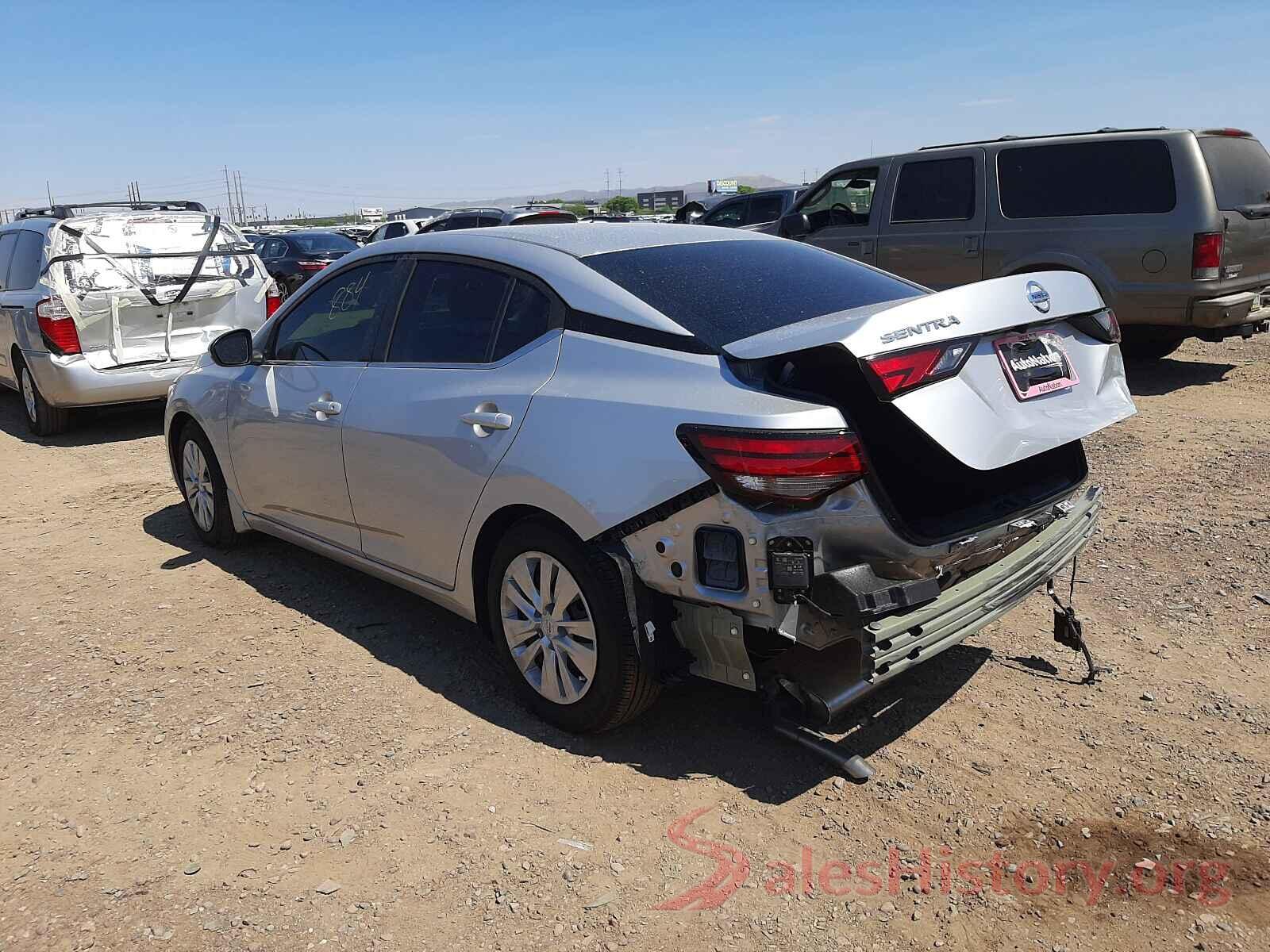 3N1AB8BVXMY256957 2021 NISSAN SENTRA