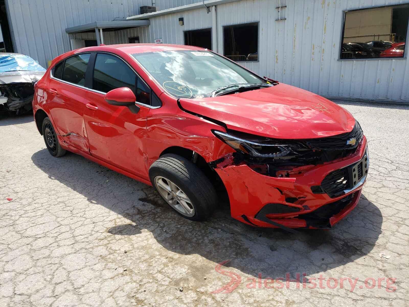 3G1BE6SM3JS621135 2018 CHEVROLET CRUZE