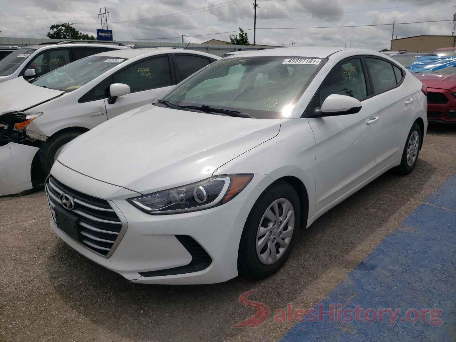 5NPD74LF1HH195495 2017 HYUNDAI ELANTRA