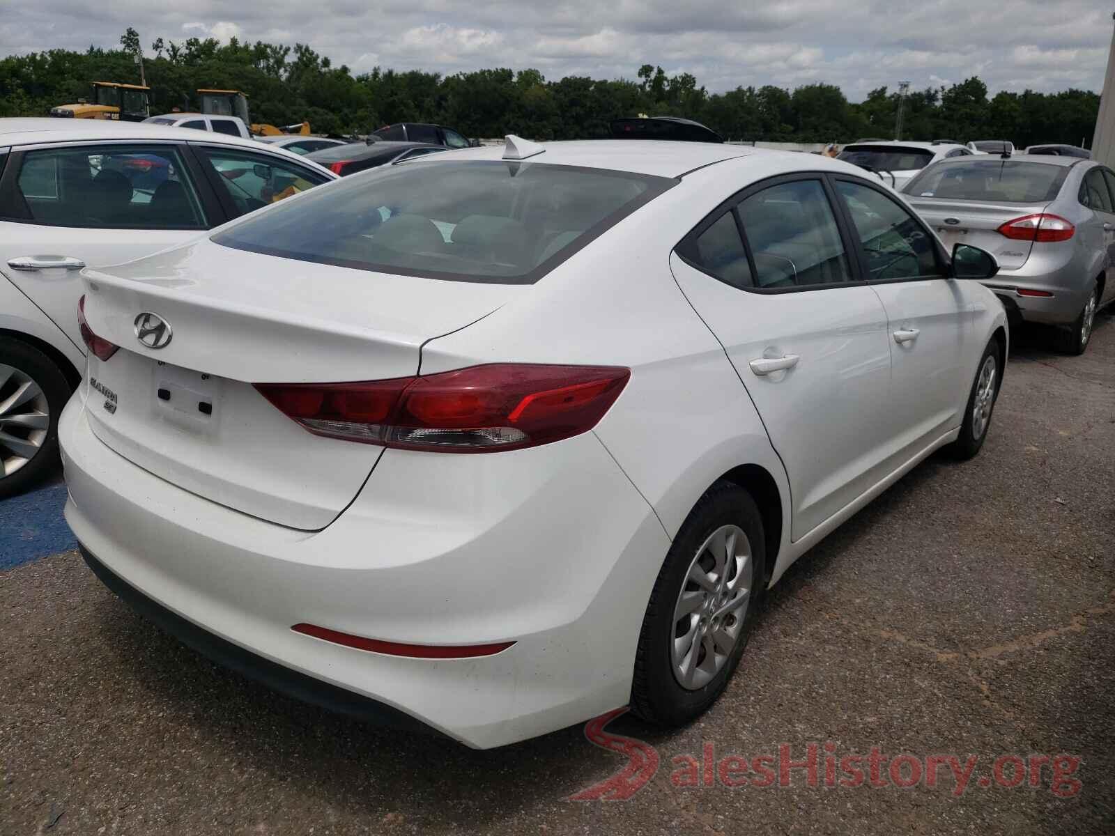 5NPD74LF1HH195495 2017 HYUNDAI ELANTRA