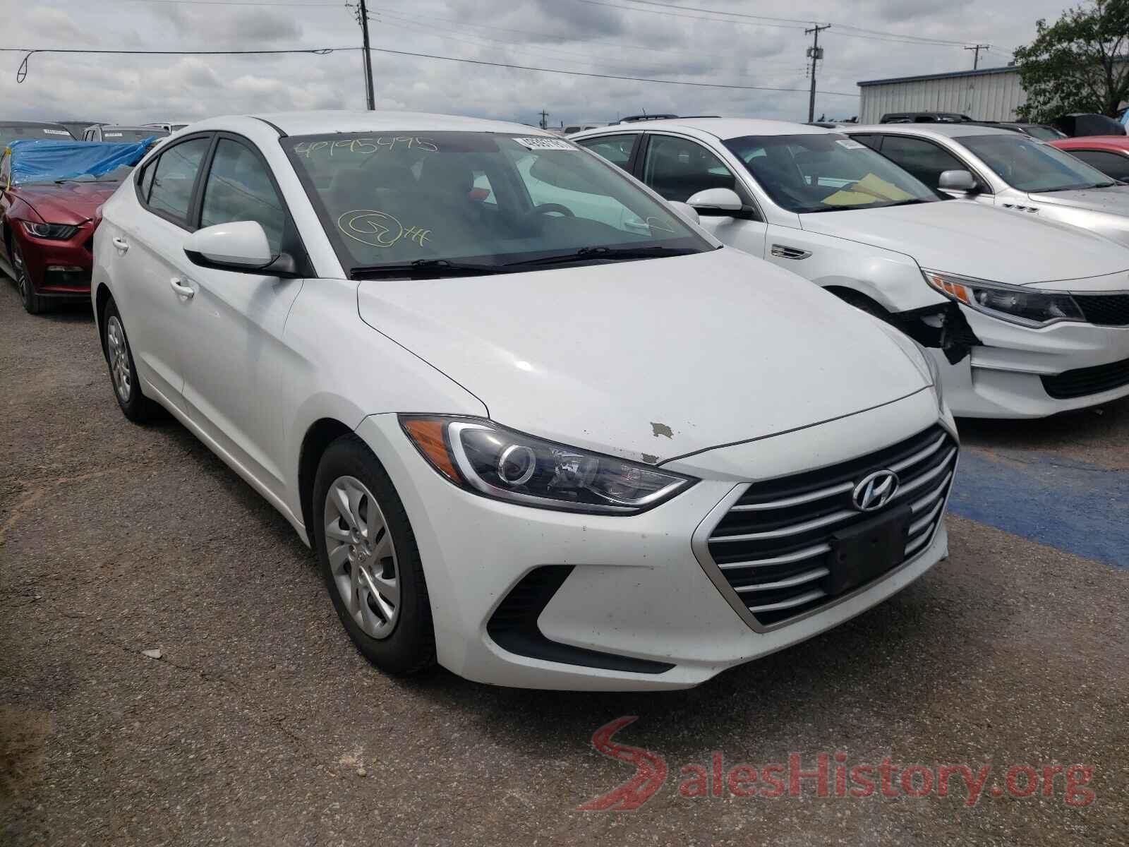 5NPD74LF1HH195495 2017 HYUNDAI ELANTRA