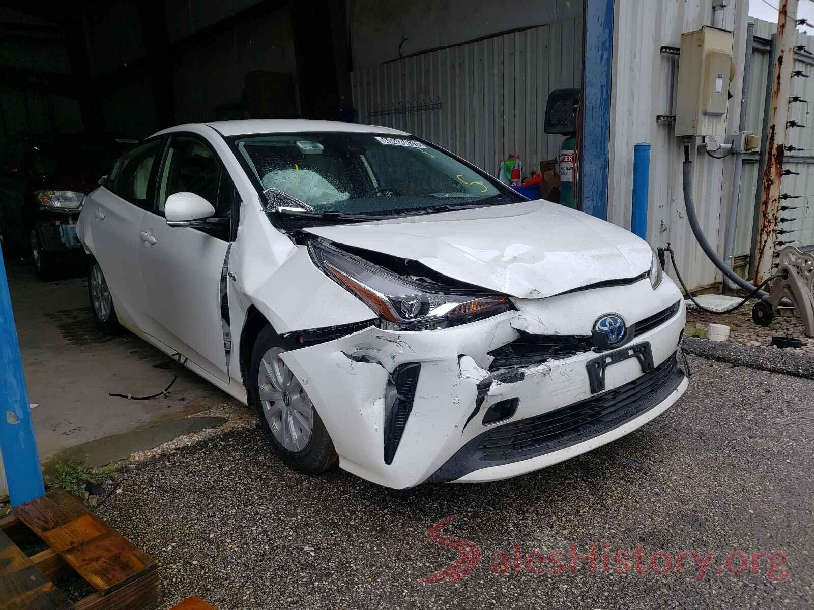 JTDKARFU5K3073712 2019 TOYOTA PRIUS