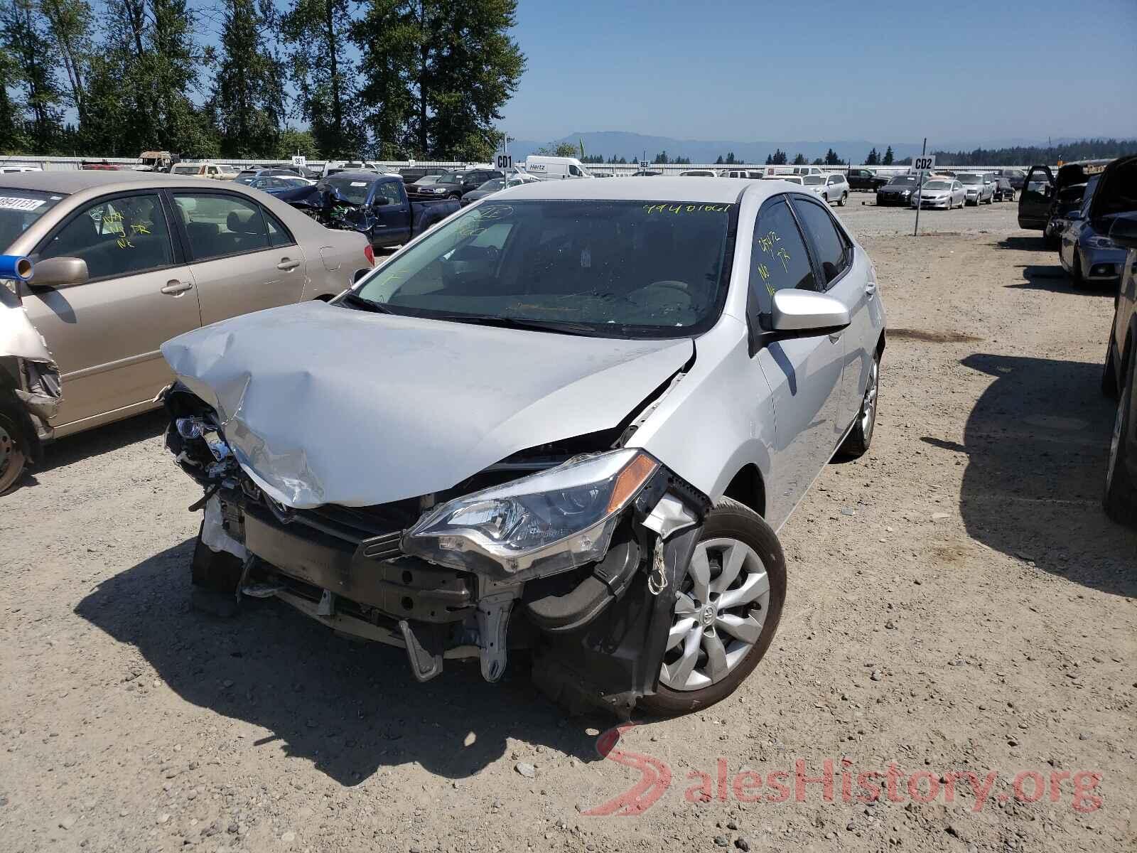 2T1BURHE0GC586605 2016 TOYOTA COROLLA